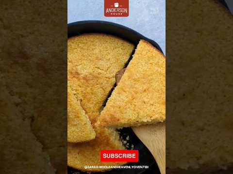 Quick and Simple Cornbread Recipe using Anderson House | @sarah-wholeandheavenlyoven7181