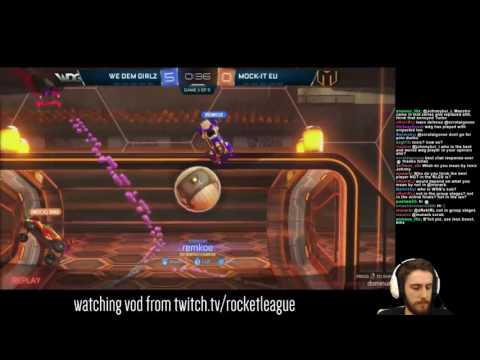 We Dem Girlz vs Mock-it EU - RLCS Vod Review