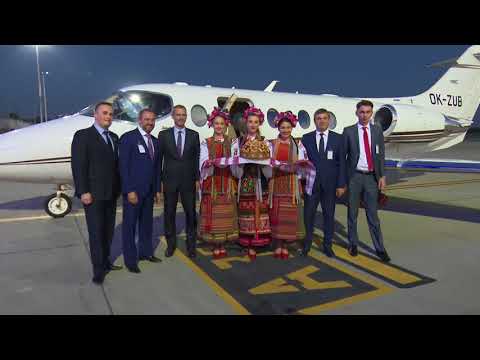 Президент УЄФА Александер Чеферін прибув до України