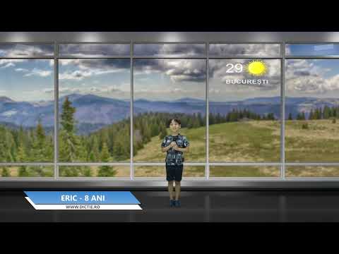 ERIC RAUTA ne prezintă vremea - Proiect Meteo cu Daniel Nițoiu la Școala TV Dicție.ro
