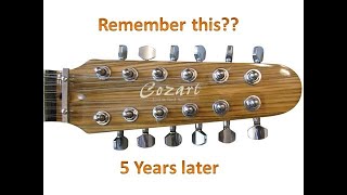 Video thumbnail for COZART 12 STRING TELE - 5 YEARS LATER - 2BIKEMIKE JAN 2022 by 2bikemike's guitar topics