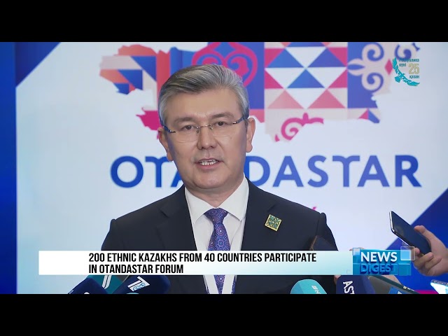 Otandastar forum gathers 200 ethnic Kazakhs from 40 countries