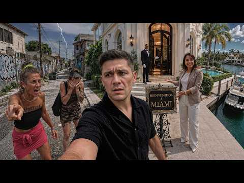 MEGA RICH vs ADDICTS: the wildest contrast in Miami 🇺🇸