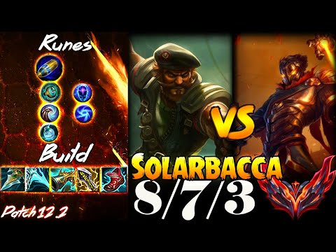 [ Solarbacca ] Gangplank vs Viktor Top -  Season 12 - Grandmaster