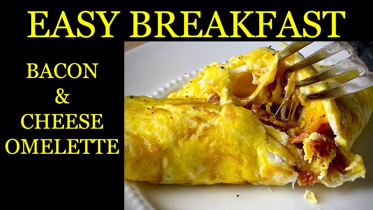 Keto / Carnivore BACON and CHEESE Omelette | Easy Breakfast