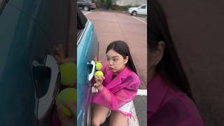 tennis ball car key hack