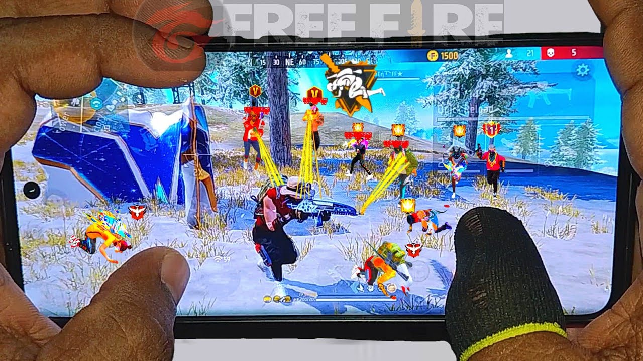 HANDCAM⚡Poco X6 Pro Free Fire Gameplay