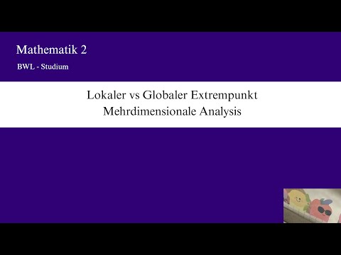 Local vs. Global Extreme Point - Multidimensional Analysis (Math 2)