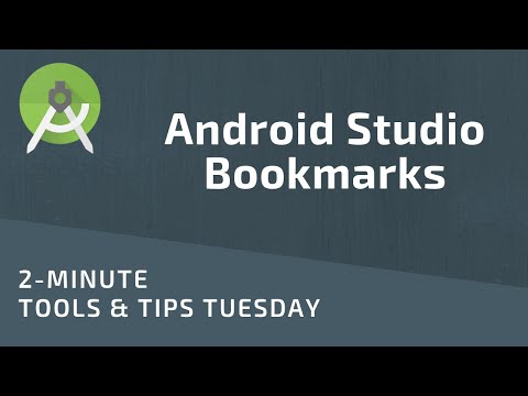 Android Studio Bookmarks