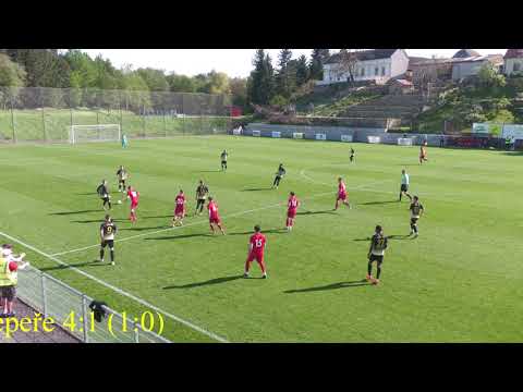 SK Zápy - FK Přepeře 4:1 (1:0) - Fortuna ČFL B - 20. kolo3.5.2023