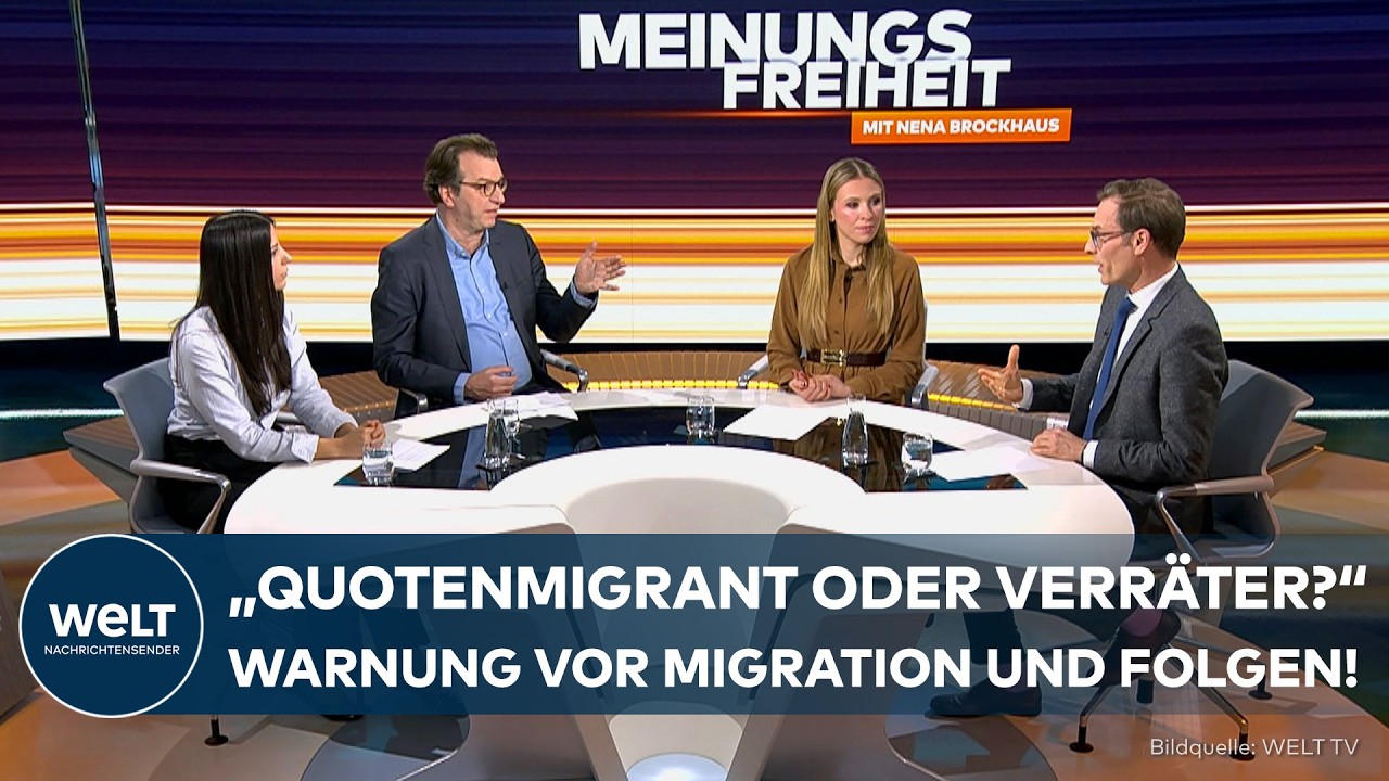 MEINUNGSFREIHEIT: Migration in Deutschland – Wie Erwartungen und Realität aufeinanderprallen | TALK