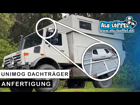 Wir bauen für einen Unimog einen Dachträger und Aluboxen! Offroad LKW Aluschweißen Wigschweißen