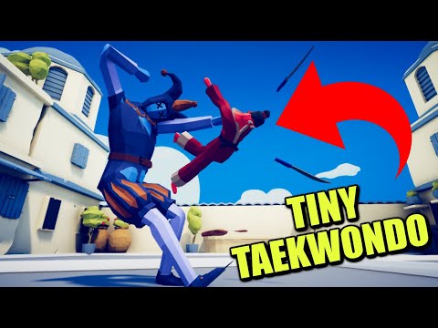TINY TAEKWONDO vs EVERY FACTION 1v1 - Totally Accurate Battle Simulator TABS