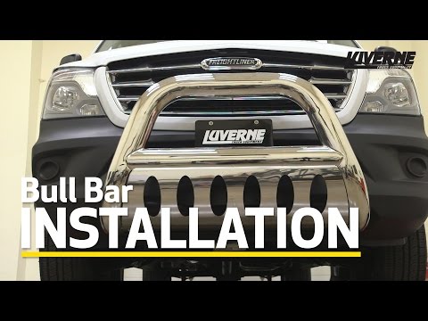 Luverne Install: Bull Bar on Freightliner Sprinter- 301441, 300210, 300310, 300250, 300350