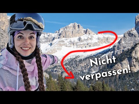The most spectacular ski run in the Alps? Lagazuoi (7.5 km) in Alta Badia