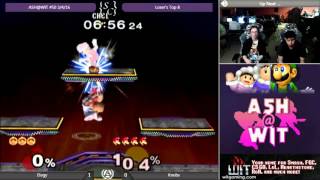 Elegy (Ice Climbers) vs Knubs (Luigi)  - ASH@WIT #50 Melee Loser's Quarters