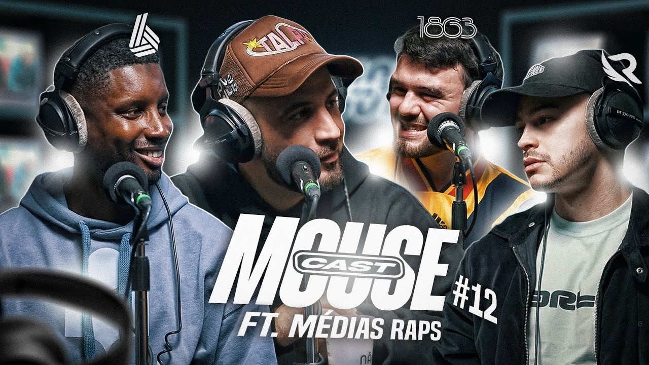 C'est quoi un média rap aujourd'hui ? Avec Booska-P, Raplume et 1863 (Mousecast #12)
