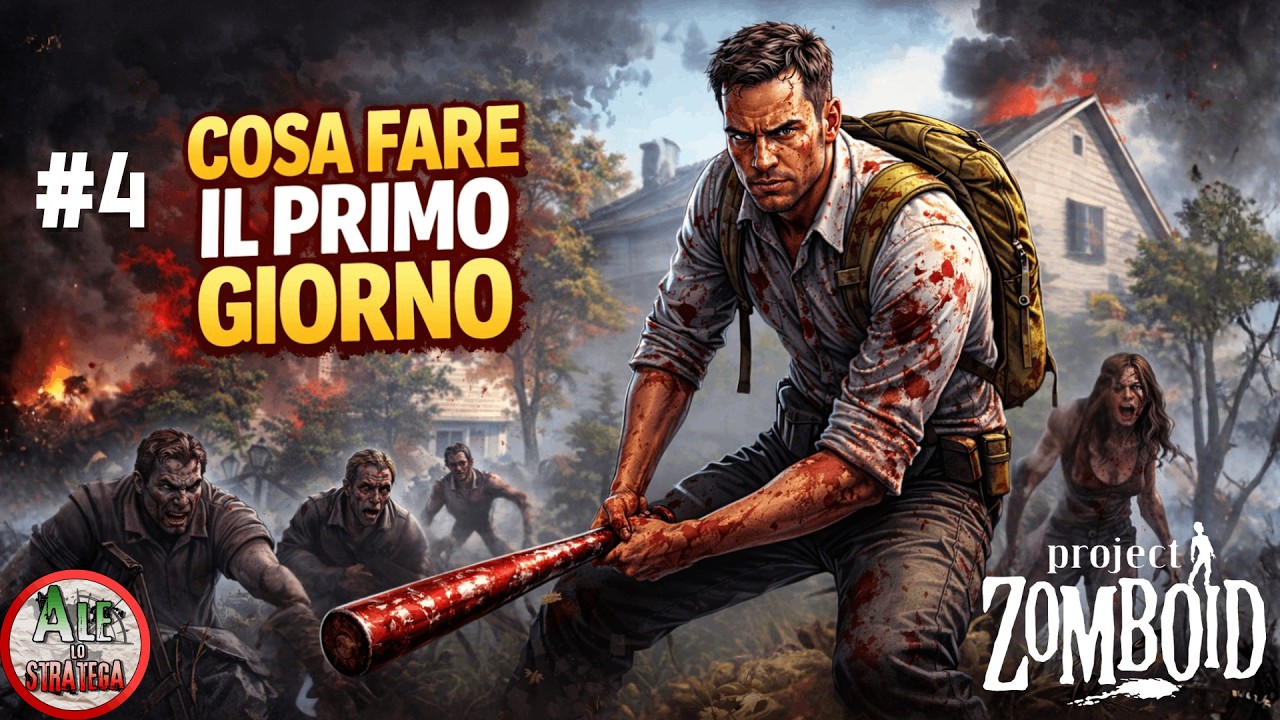 COSA FARE QUANDO SPAWNI || PROJECT ZOMBOID tutorial ITA || #4