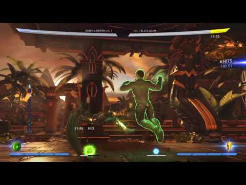 Injustice 2  Green Lantern Combo