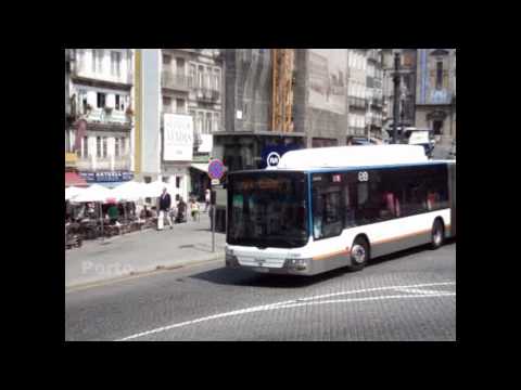 0134 🇵🇹 Porto 🚌 STCP 1100 bus 1105, line 500: Porto (Loios) ➙ Matosinhos (Praia)