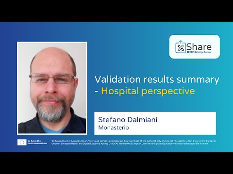 Validation results summary - Hospital perspective FTGM