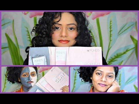 Review Pond's Mineral Clay Range | Clay Facial Foam | Clay Mask |
