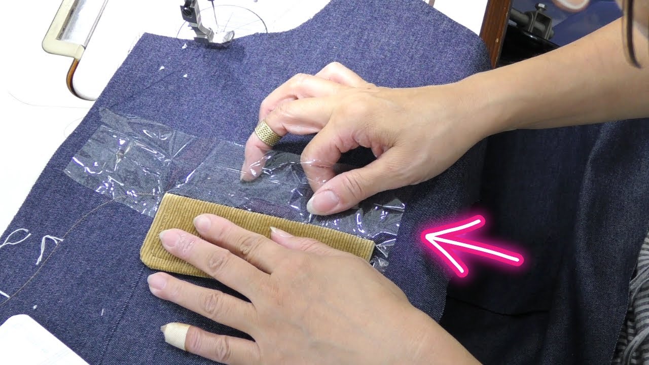 A Little Trick That Makes Sewing Corduroy Easier