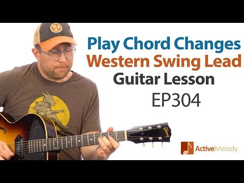 Western Swing Lead Guitar Lesson - An Easy Way to Play The Chord Changes - Guitar Lesson EP304
