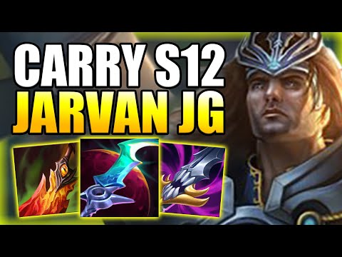 HOW TO PLAY JARVAN IV JUNGLE & CARRY THE GAME IN S12! - Best Build/Runes S+ Guide League of Legends