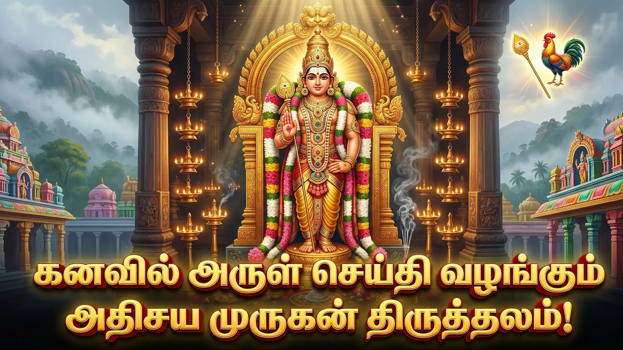 கனவில் அருள் செய்தி வழங்கும் அதிசய முருகன் திருத்தலம்