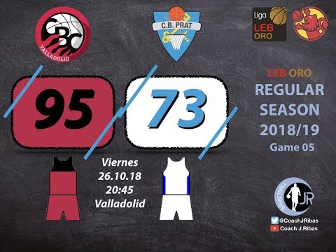 LEBORO 18/19 J05 - VALLADOLID vs PRAT