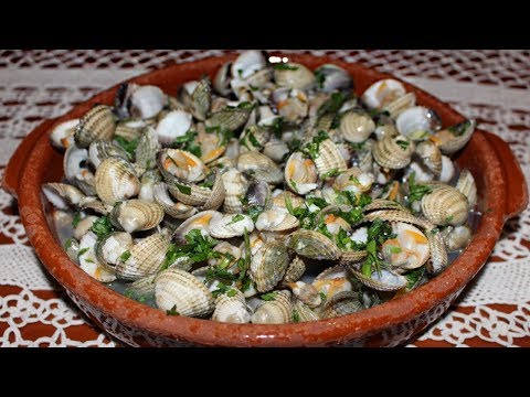 Berberechos al Ajillo