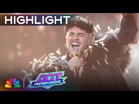 Sheldon Riley SHINES with "Golden Hour" by JVKE | Semi-Finals | AGT: Fantasy League 2024