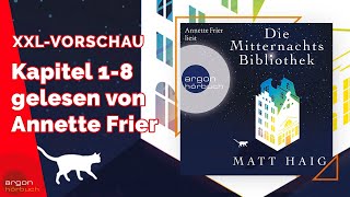 ANNETTE FRIER liest DIE MITTERNACHTSBIBLIOTHEK von Matt Haig