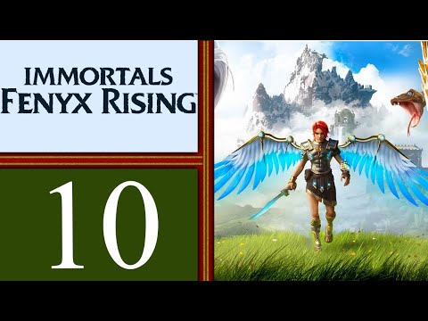 Immortals Fenyx Rising playthrough pt10 - Puzzle Dungeon and Lieutenant Aello, the Storm Swift Boss!