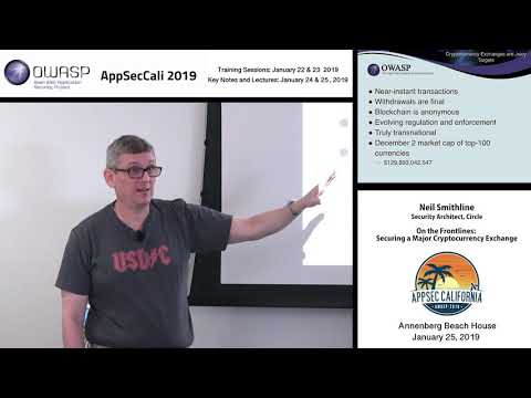 AppSecCali 2019   On the Frontlines  Securing a Major Cryptocurrency Exchange