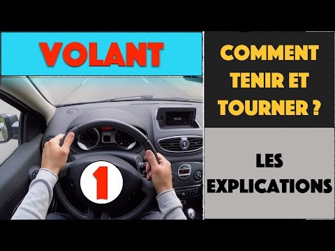 HOW TO HOLD AND TURN THE STEERING WHEEL? 1/3