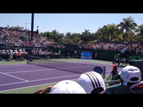 Gasquet serve vs Gonzalez