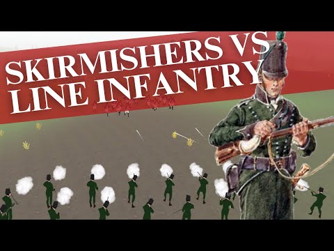 Skirmishers vs Line Infantry - Napoleonic Wars