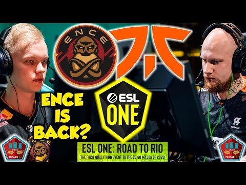 Allu IS A MONSTER!! 🇫🇮 ENCE vs 🇸🇪 Fnatic BEST MOMENTS - Mirage - ESL One: Road to Rio 2020