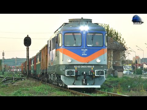 Trenuri pe Apus 🚂🚂🚂 Trains on Sunset in Episcopia Bihor & Oradea Vest - 26 April 2022