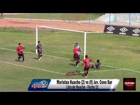 MARISTAS HUACHO (2) vs (0) JUV. CONO SUR - LIGA DE HUACHO - FECHA 11/2019