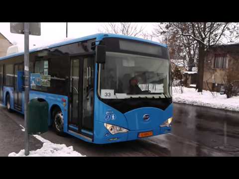 Elektromos busz Pécsen