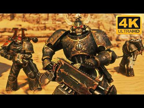 BLACK LEGION INVADES PVE! Chaos Havoc with Heavy Bolter vs Tyranids – Space Marine 2 (4K, Mod)