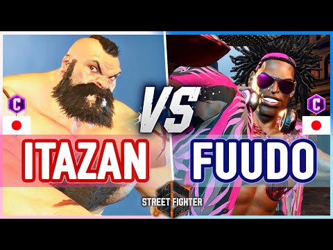 SF6 🔥 Itazan (Zangief) vs Fuudo (Dee Jay) 🔥 Street Fighter 6