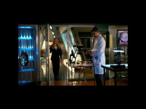 CSI Miami 8.21 (Meltdown) pt 3 - Eric and Calleigh in the lab