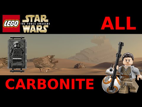 Lego Star Wars The Force Awakens - All Carbonite Bricks Locations