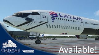 LATAM | PT-MUA | Captain Sim Boeing 777-300ER (8K) video