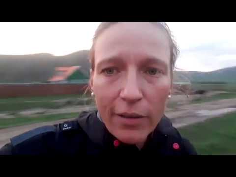 Jurte unter Wasser in der Mongolei