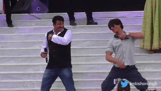 Shahrukh Khan Dancing on Bhojpuri version of Fan song Jabra Fan